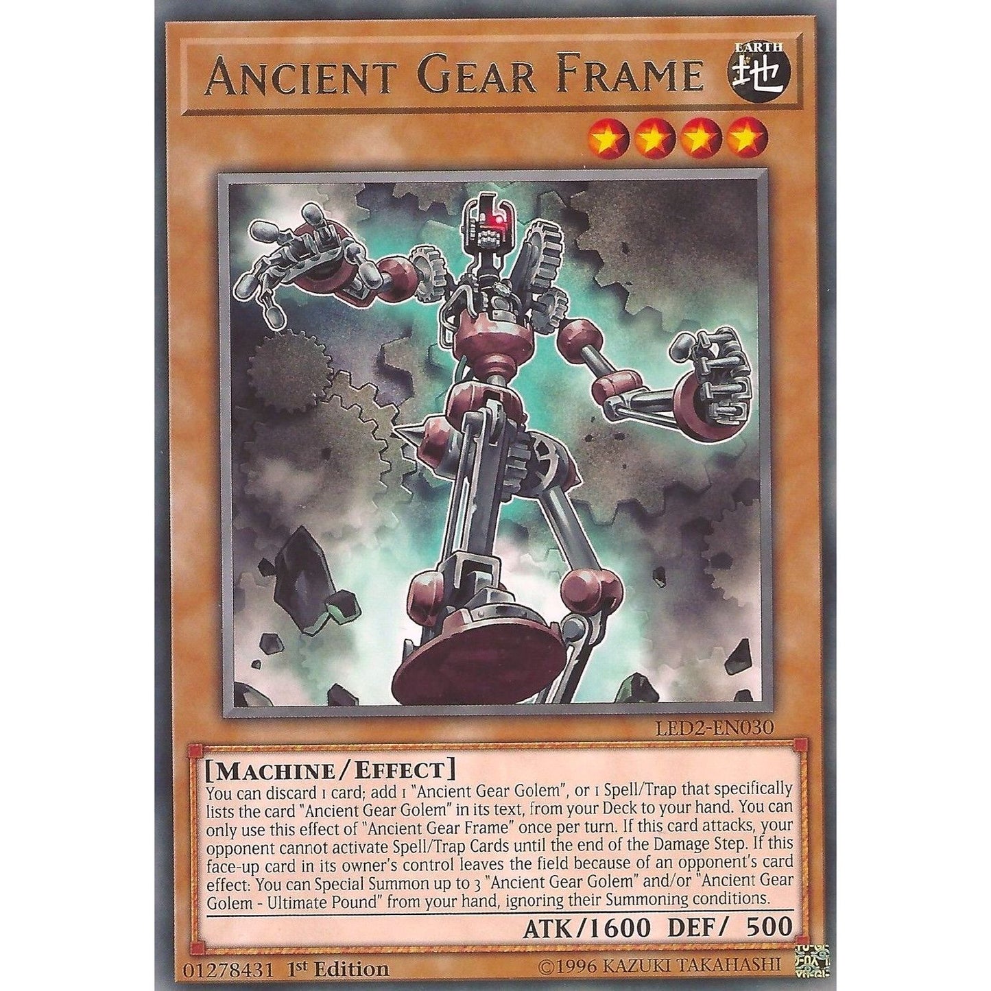 Image for Ancient Gear Frame (LED2-EN030) (LDAM) - YuGiOh
