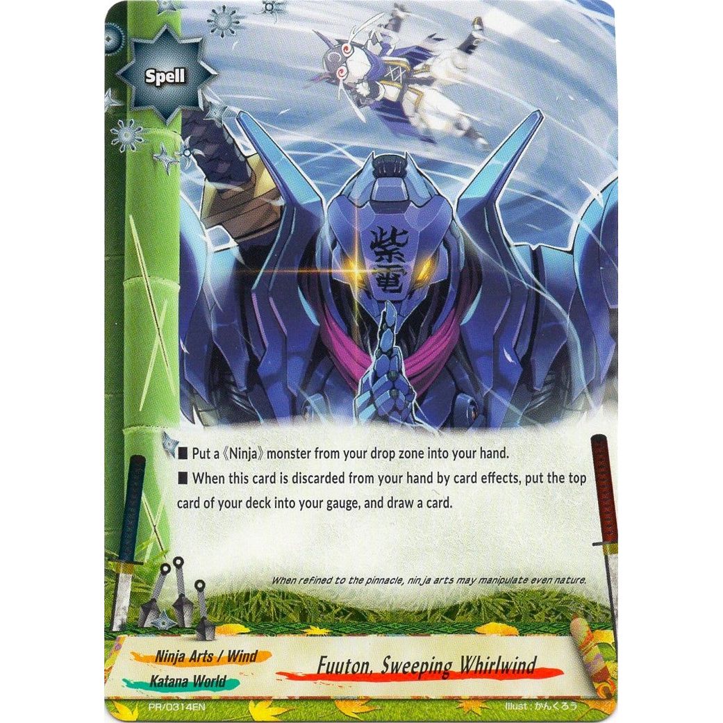 Image for Fuuton, Sweeping Whirlwind (PR/0314EN) (PR) - Future Card BuddyFight