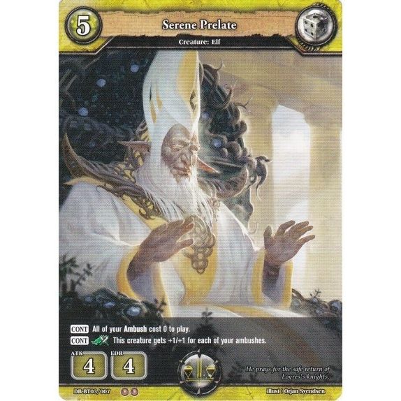 Image for Serene Prelate (DB-BT03/007) (BP03) - Dragoborne