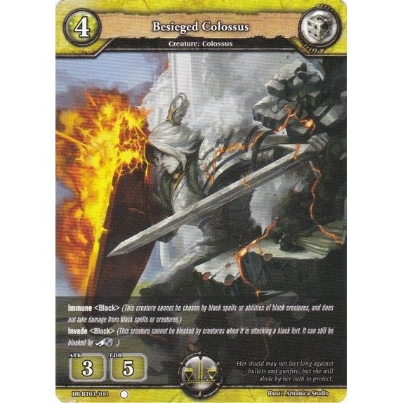 Image for Besieged Colossus (DB-BT03/011) (BP03) - Dragoborne