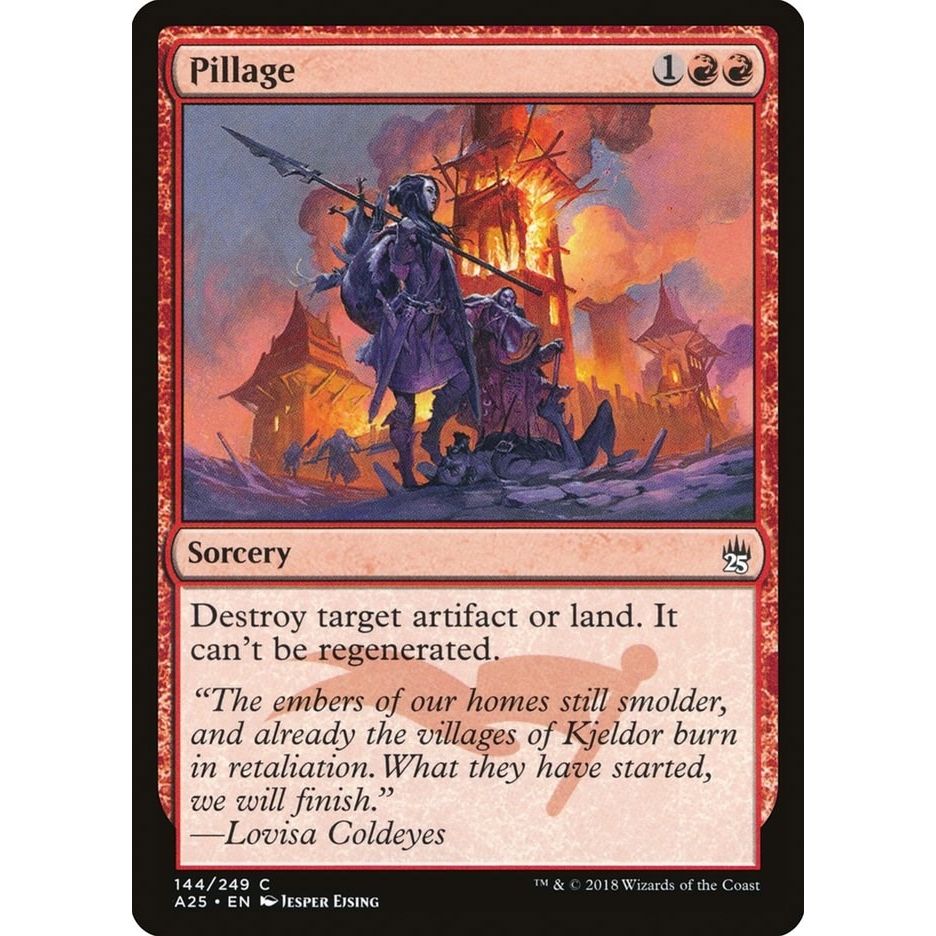 Image for Pillage (144) (A25) - Magic: The Gathering