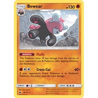 Image for Bewear - 56/111 (Prerelease Kit Exclusive) (056/111) (PR) - Pokemon