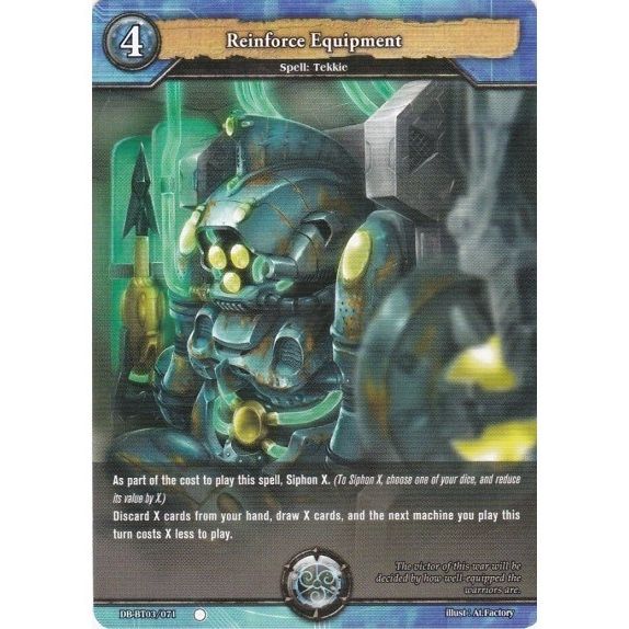 Image for Reinforce Equipment (DB-BT03/071) (BP03) - Dragoborne