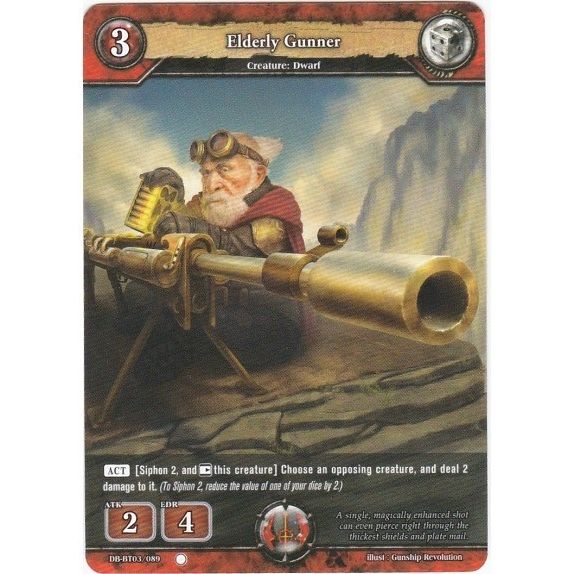 Image for Elderly Gunner (DB-BT03/089) (BP03) - Dragoborne