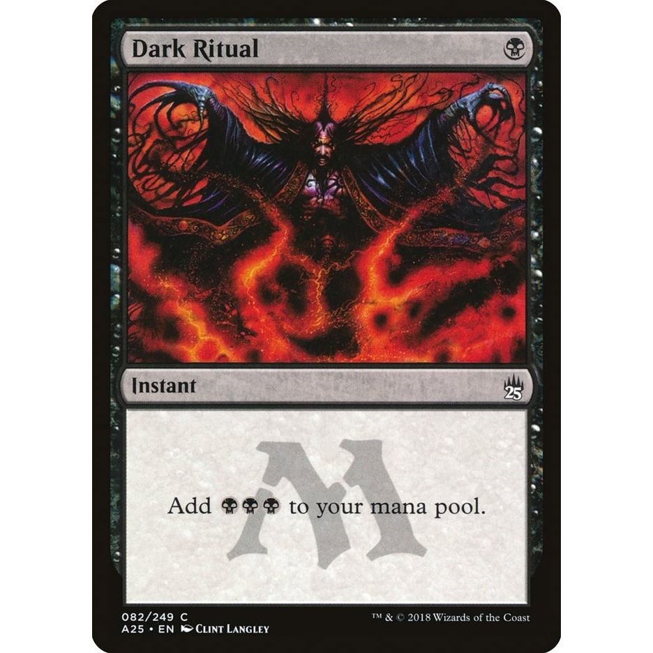 Image for Dark Ritual (82) (A25) - Magic: The Gathering