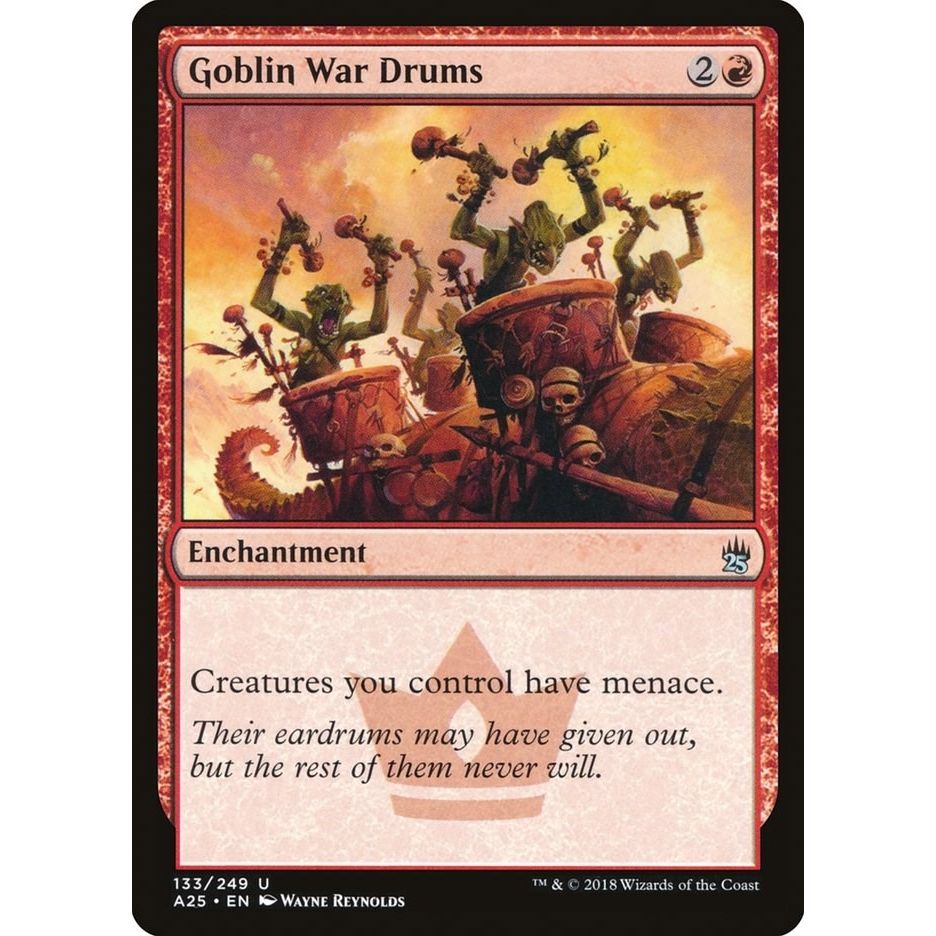 Image for Goblin War Drums (133) (A25) - Magic: The Gathering