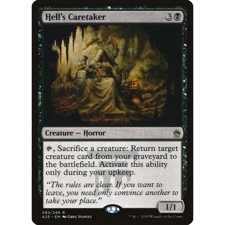 Image for Hell's Caretaker (92) (A25) - Magic: The Gathering