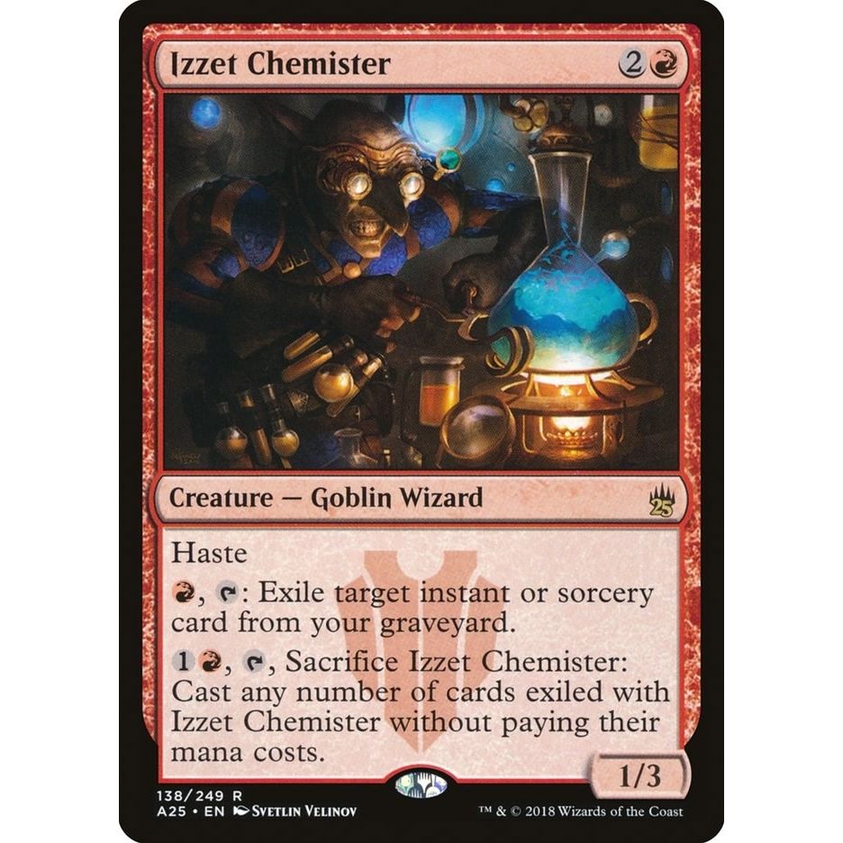 Image for Izzet Chemister (138) (A25) - Magic: The Gathering