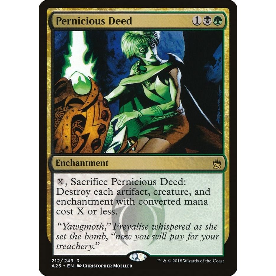Image for Pernicious Deed (212) (A25) - Magic: The Gathering