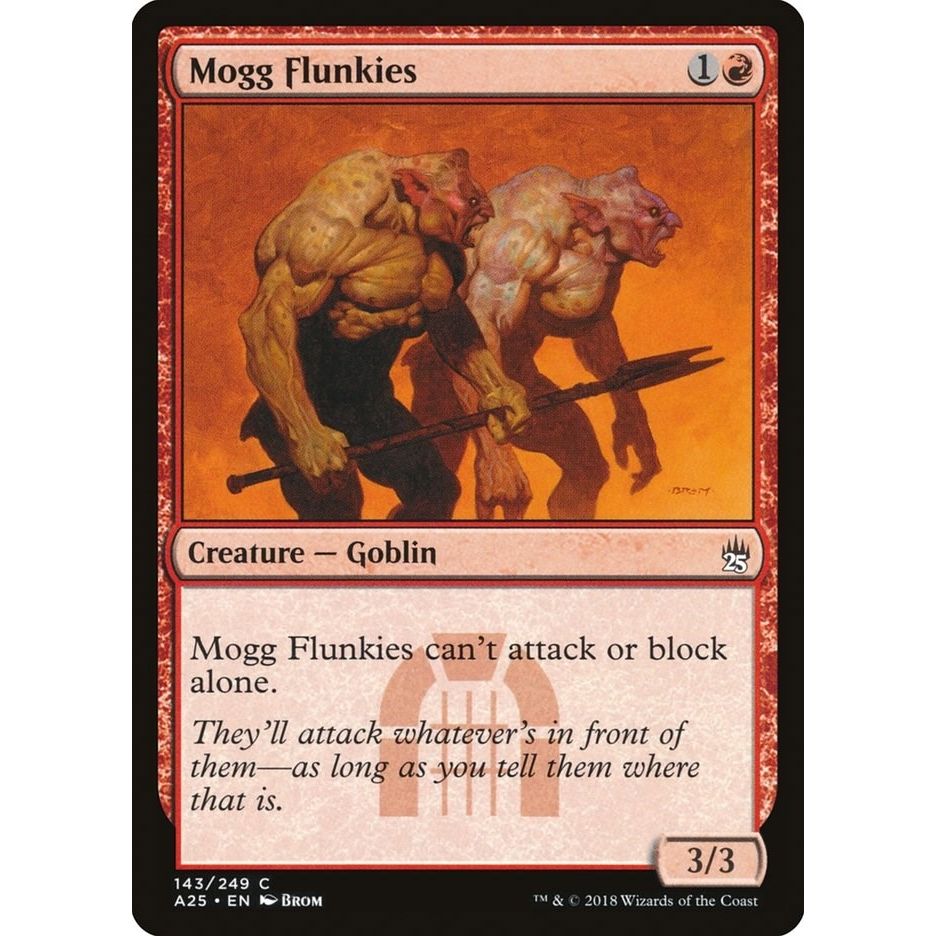Image for Mogg Flunkies (143) (A25) - Magic: The Gathering