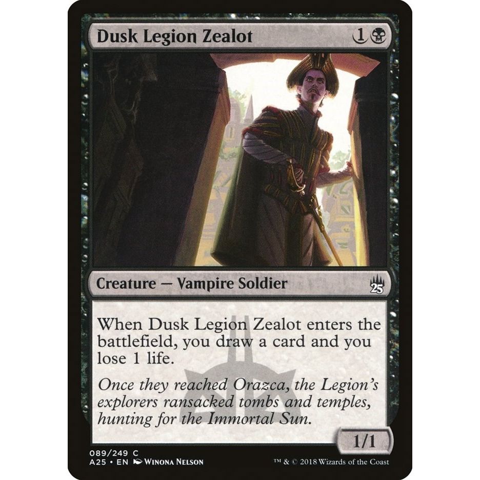 Image for Dusk Legion Zealot (89) (A25) - Magic: The Gathering