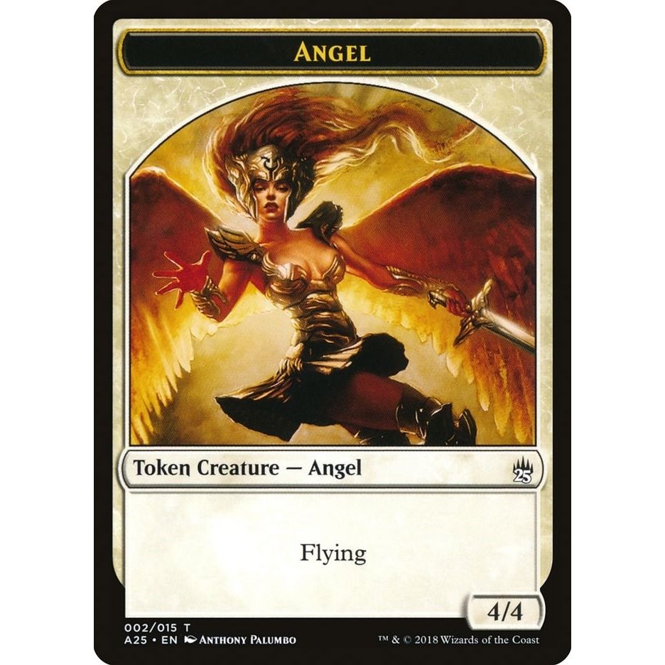 Image for Angel Token (002) (2) (A25) - Magic: The Gathering