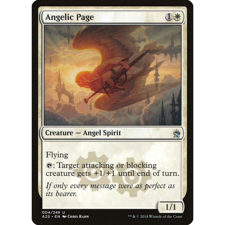 Image for Angelic Page (4) (A25) - Magic: The Gathering
