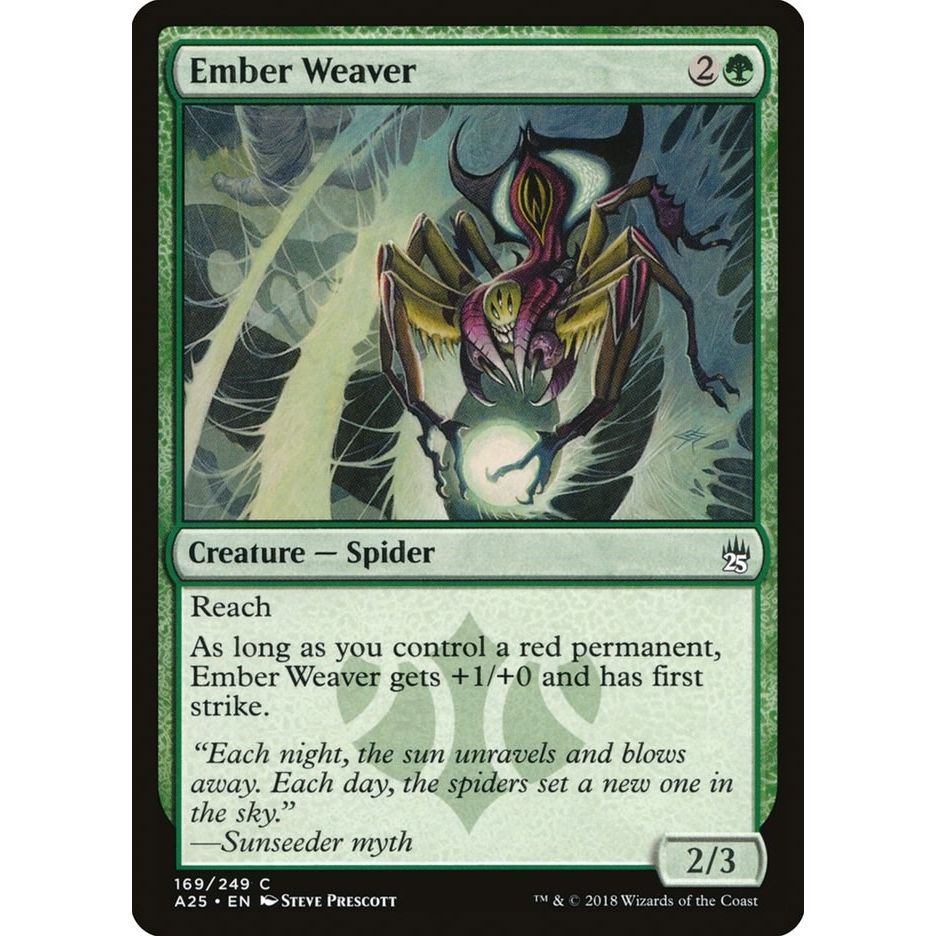 Image for Ember Weaver (169) (A25) - Magic: The Gathering