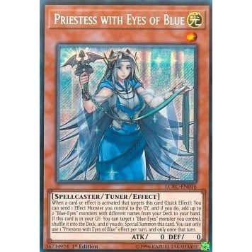 Image for Priestess with Eyes of Blue (LCKC-EN016) (LC06) - YuGiOh