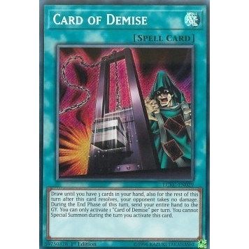 Image for Card of Demise (LCKC-EN029) (LC06) - YuGiOh