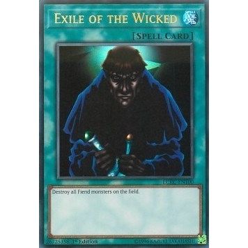 Image for Exile of the Wicked (LCKC-EN100) (LC06) - YuGiOh
