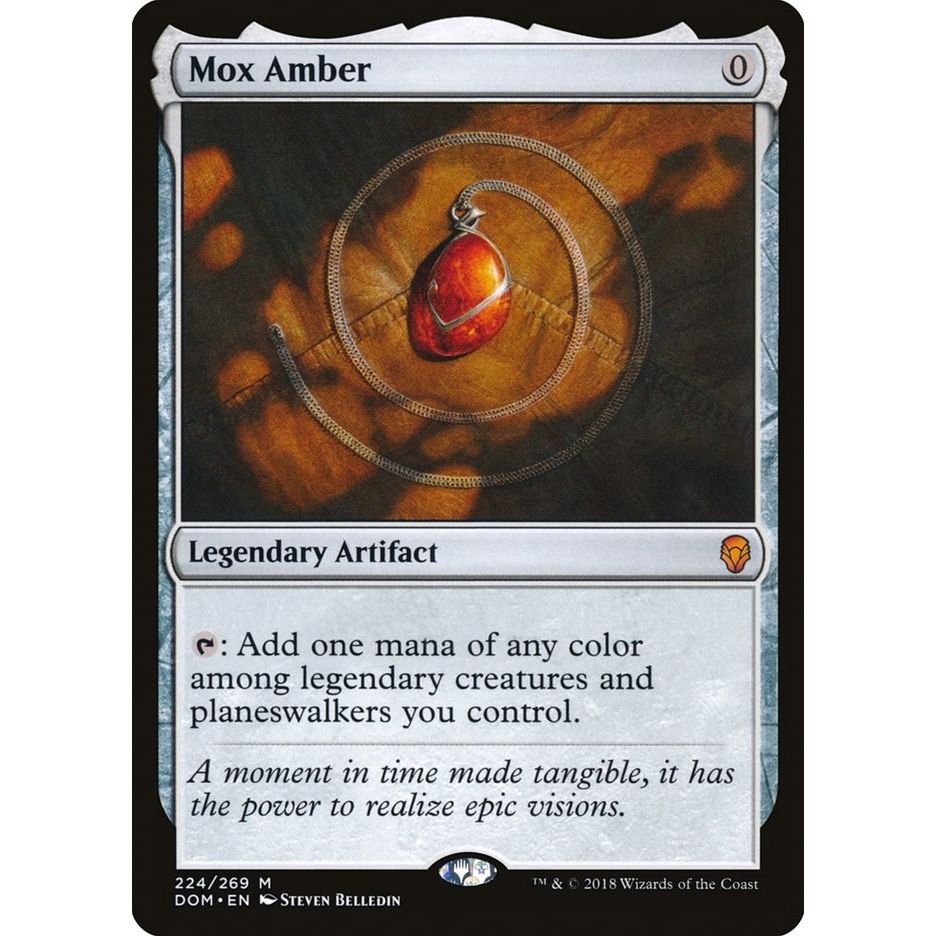 Image for Mox Amber (224) (DOM) - Magic: The Gathering