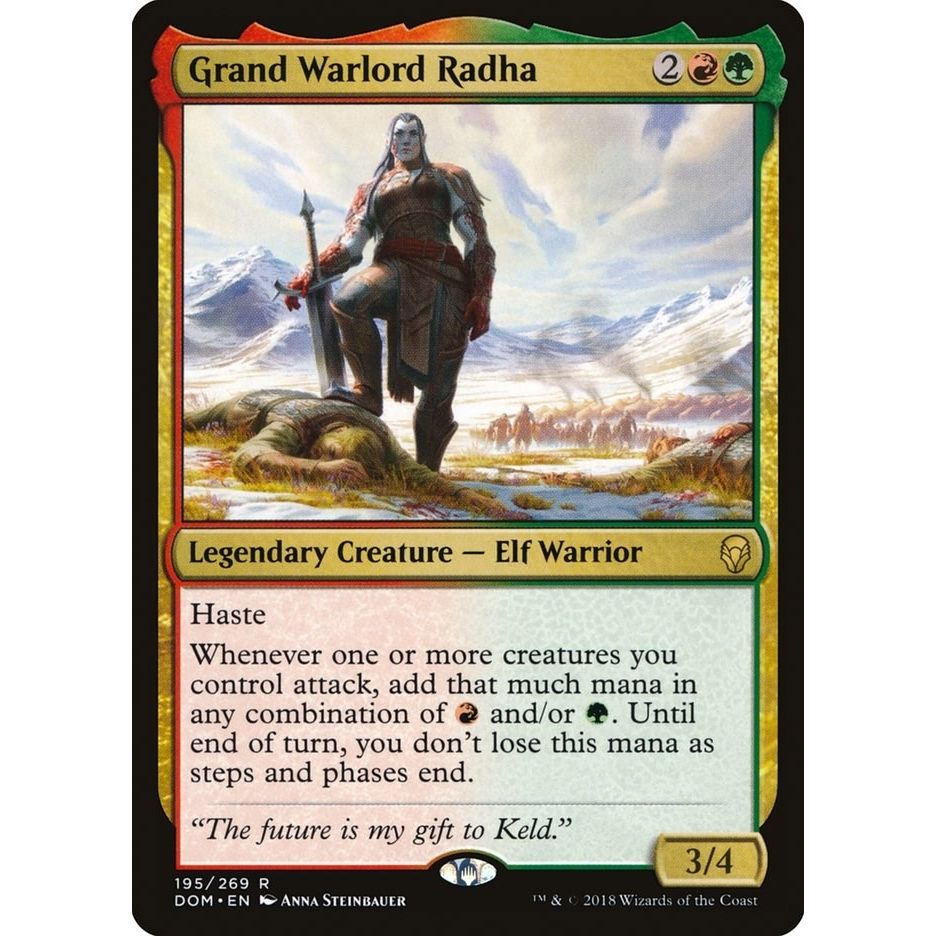 Image for Grand Warlord Radha (195) (DOM) - Magic: The Gathering