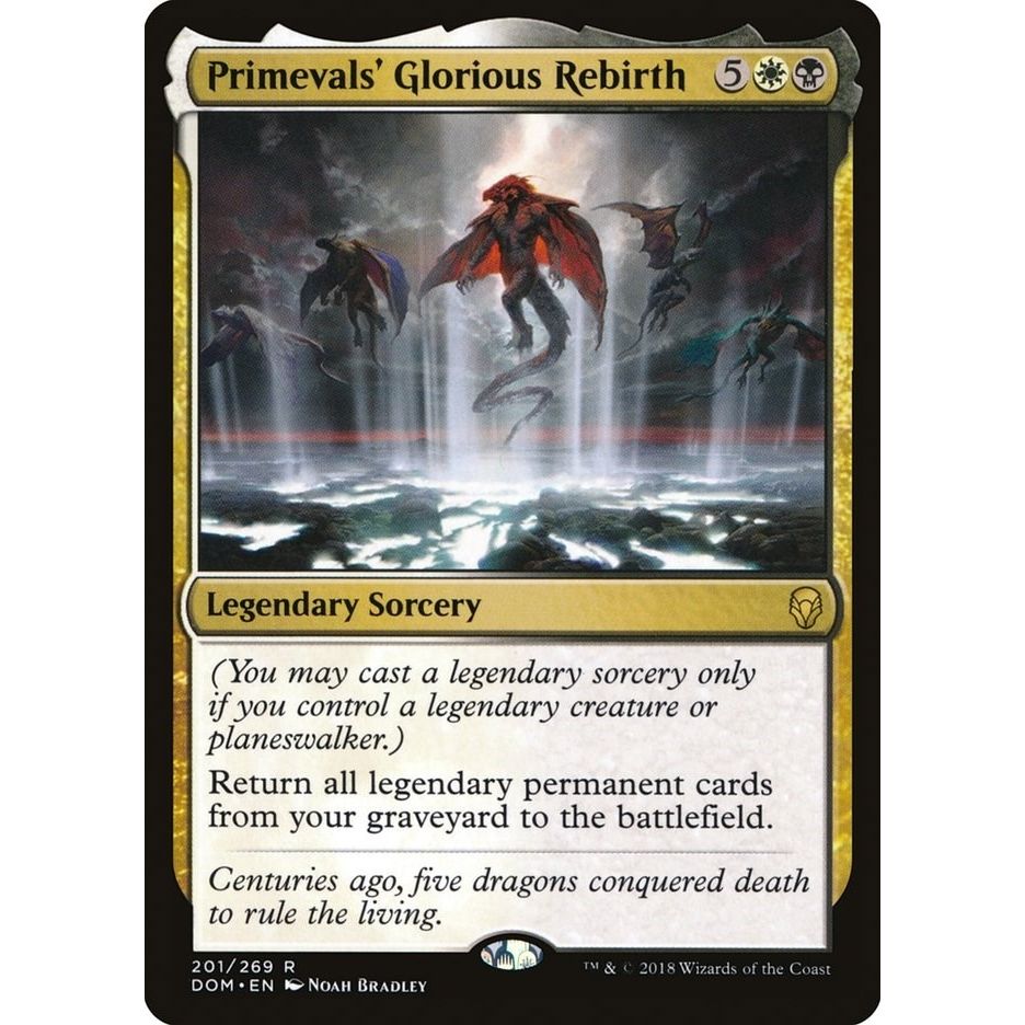 Image for Primevals' Glorious Rebirth (201) (DOM) - Magic: The Gathering
