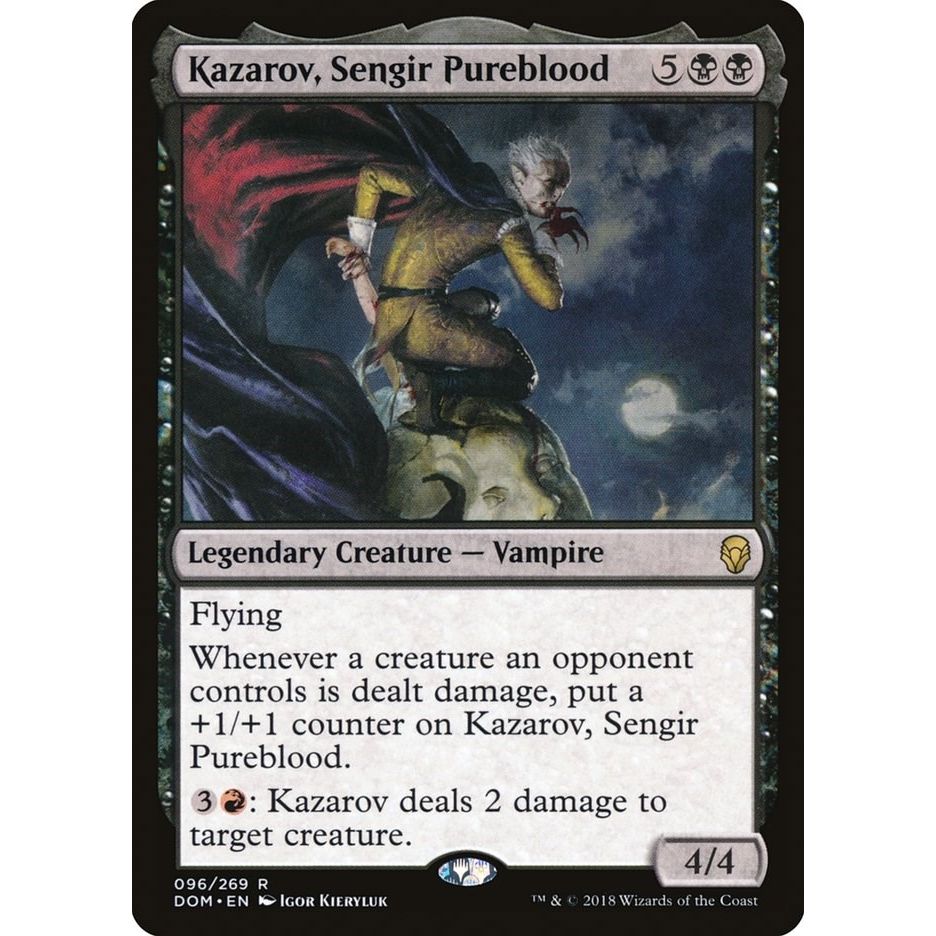Image for Kazarov, Sengir Pureblood (96) (DOM) - Magic: The Gathering