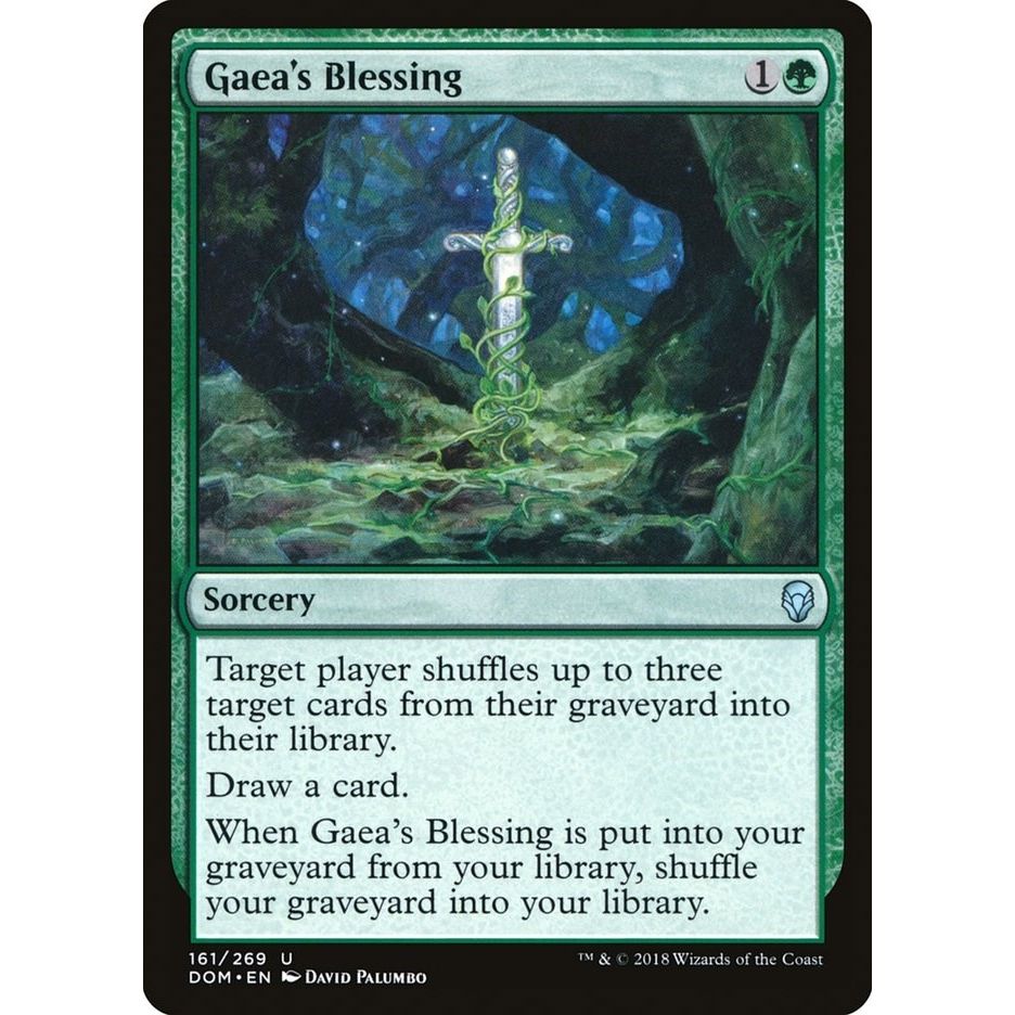 Image for Gaea's Blessing (161) (DOM) - Magic: The Gathering