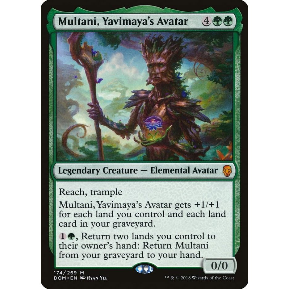 Image for Multani, Yavimaya's Avatar (174) (DOM) - Magic: The Gathering