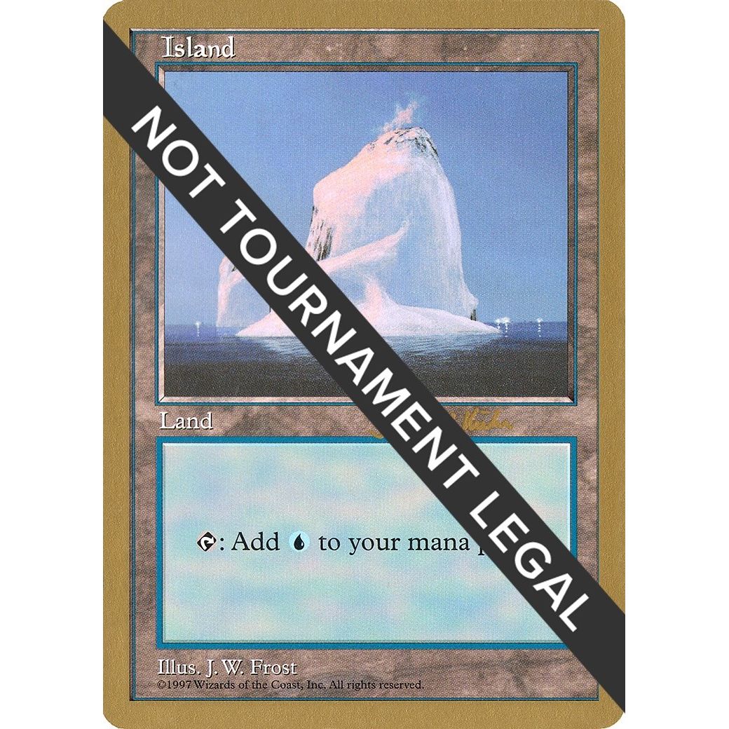 Image for Island (428) - 1997 Janosch Kuhn (5ED) (WCD) - Magic: The Gathering