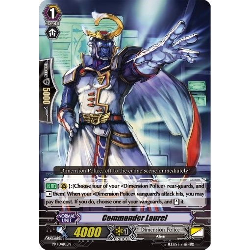 Image for Commander Laurel (PR/0410EN) (PR) - Cardfight Vanguard