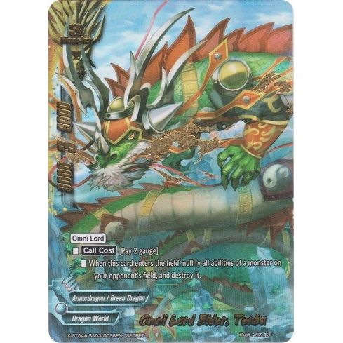 Image for Omni Lord Elder, Tenbu (Secret) (X-BT04A-SS03/0058EN) (X-BT04A) - Future Card BuddyFight