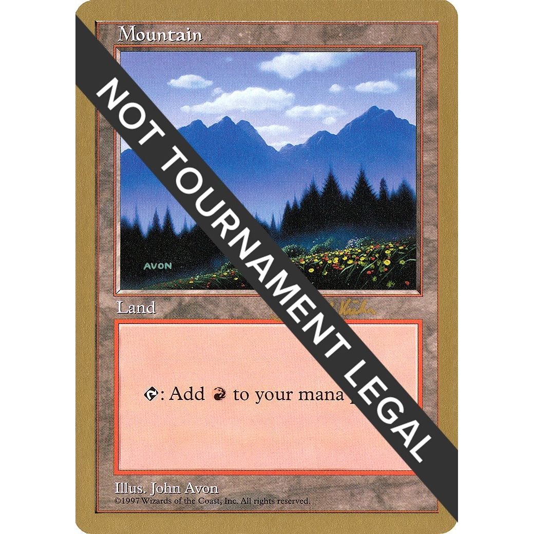 Image for Mountain (433) - 1997 Janosch Kuhn (5ED) (WCD) - Magic: The Gathering