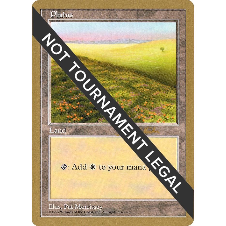 Image for Plains (435) - 1997 Janosch Kuhn (5ED) (WCD) - Magic: The Gathering