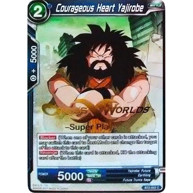 Image for Courageous Heart Yajirobe (Super Player Stamped) (BT2-052) (TPR) - Dragon Ball Super: Masters