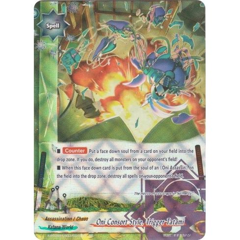 Image for Oni Consort Style, Trigger Tatami (X-BT04A-UB03/0016EN) (X-BT04A) - Future Card BuddyFight