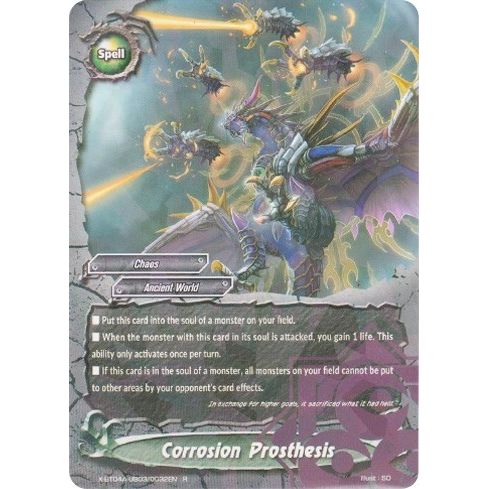Image for Corrosion Prosthesis (X-BT04A-UB03/0032EN) (X-BT04A) - Future Card BuddyFight