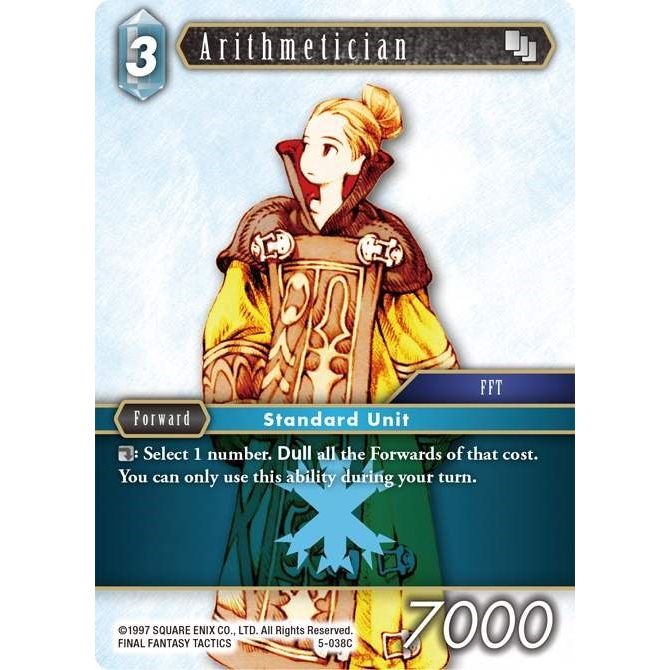 Image for Arithmetician (5-038C) (OP5) - Final Fantasy TCG