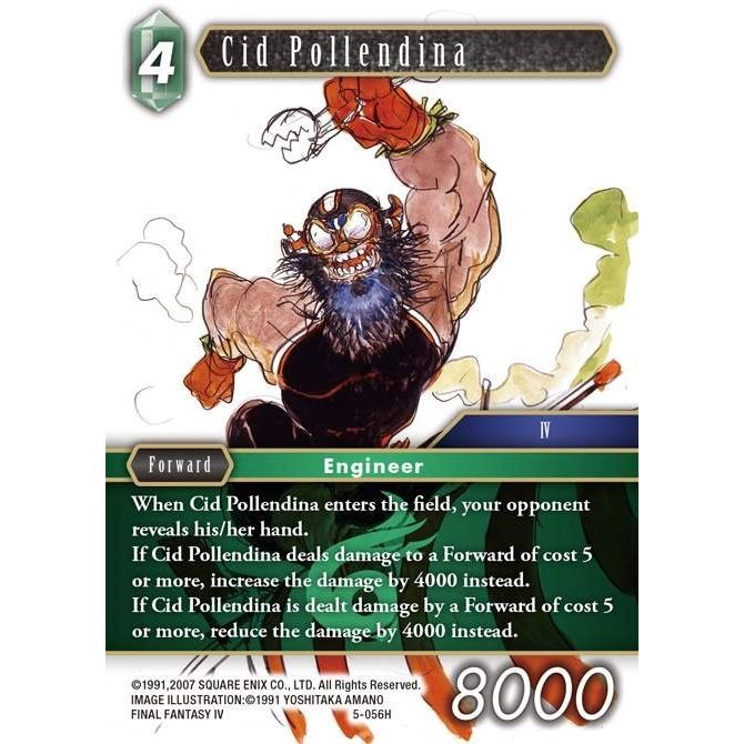 Image for Cid Pollendina (5-056H) (OP5) - Final Fantasy TCG