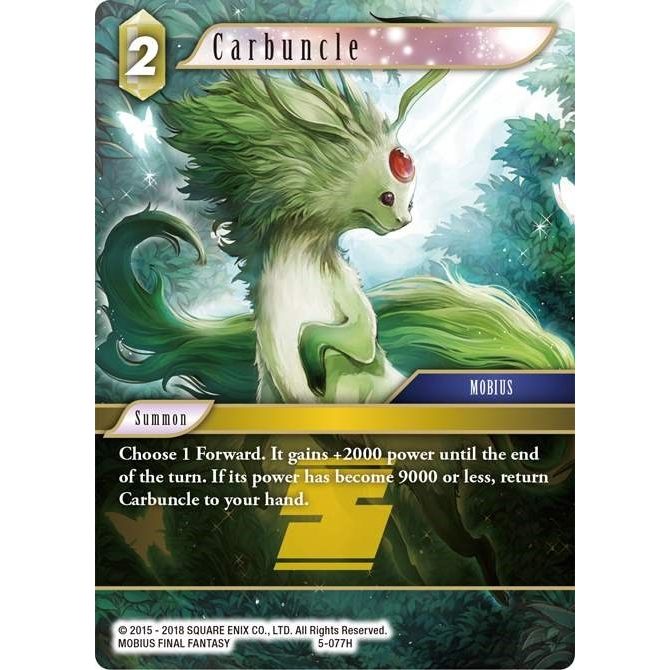 Image for Carbuncle (5-077H) (OP5) - Final Fantasy TCG