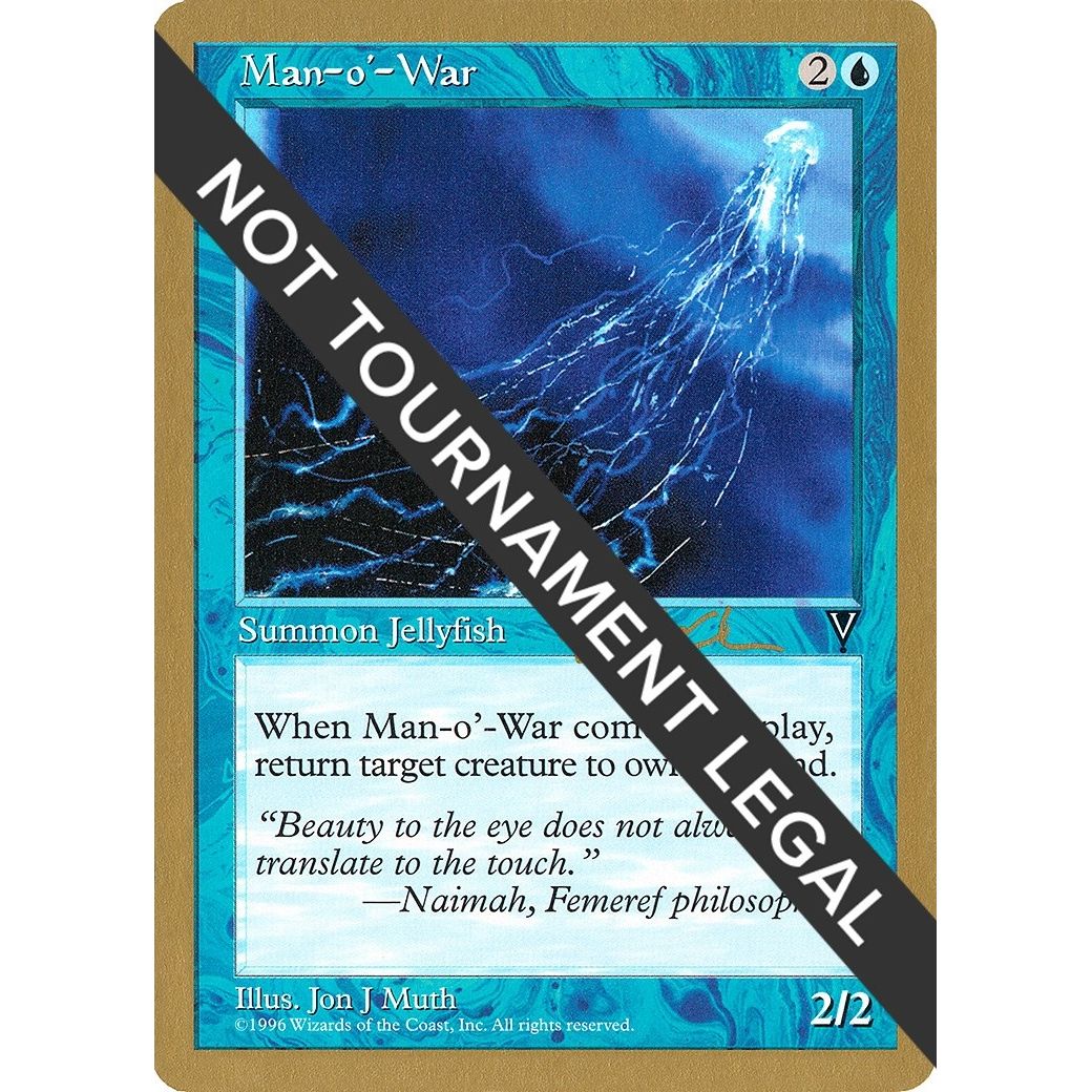 Image for Man-o'-War - 1997 Paul McCabe (VIS) (WCD) - Magic: The Gathering