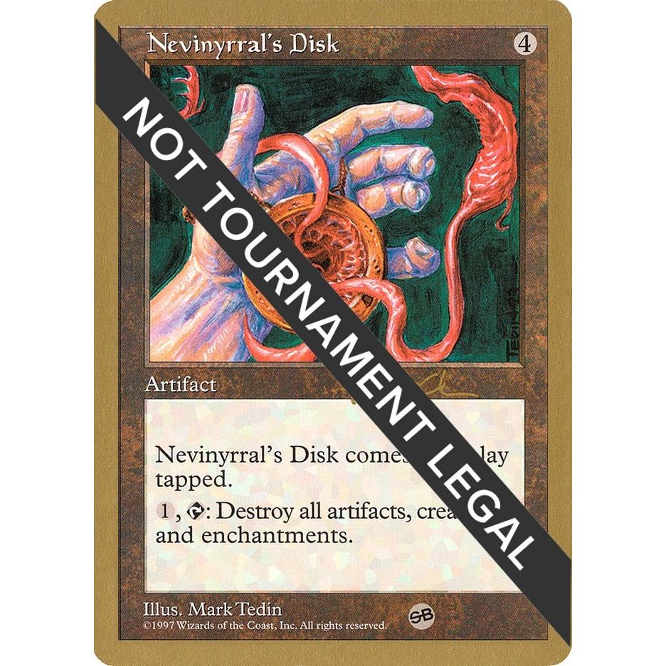 Image for Nevinyrral's Disk - 1997 Paul McCabe (5ED) (SB) (WCD) - Magic: The Gathering