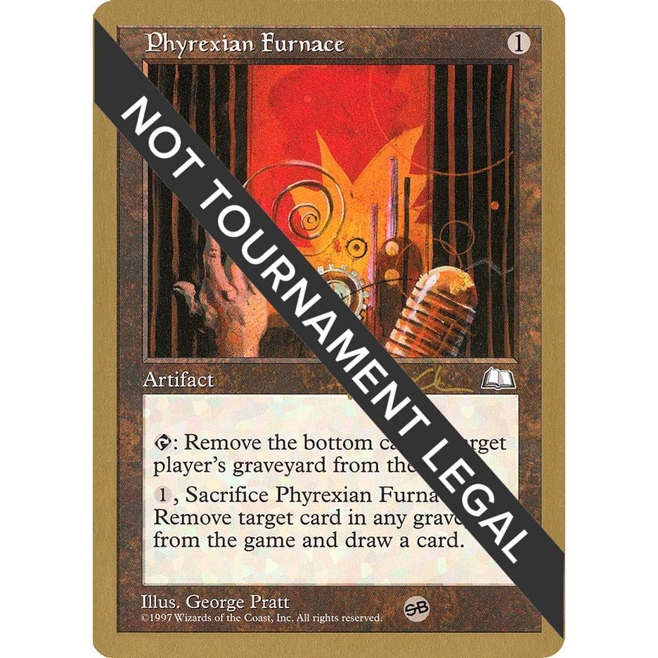 Image for Phyrexian Furnace - 1997 Paul McCabe (WTH) (SB) (WCD) - Magic: The Gathering