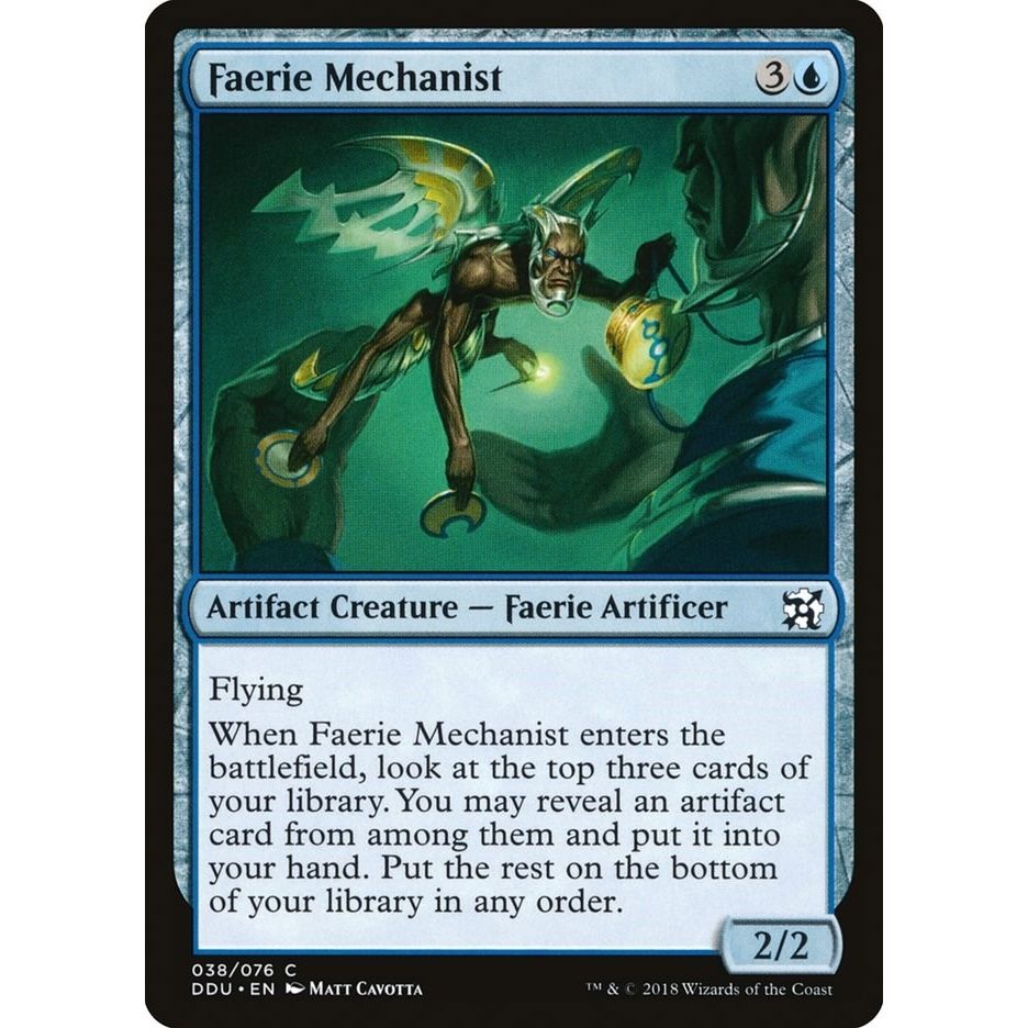 Image for Faerie Mechanist (38) (DDU) - Magic: The Gathering