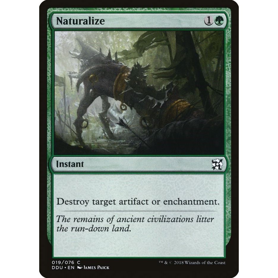 Image for Naturalize (19) (DDU) - Magic: The Gathering