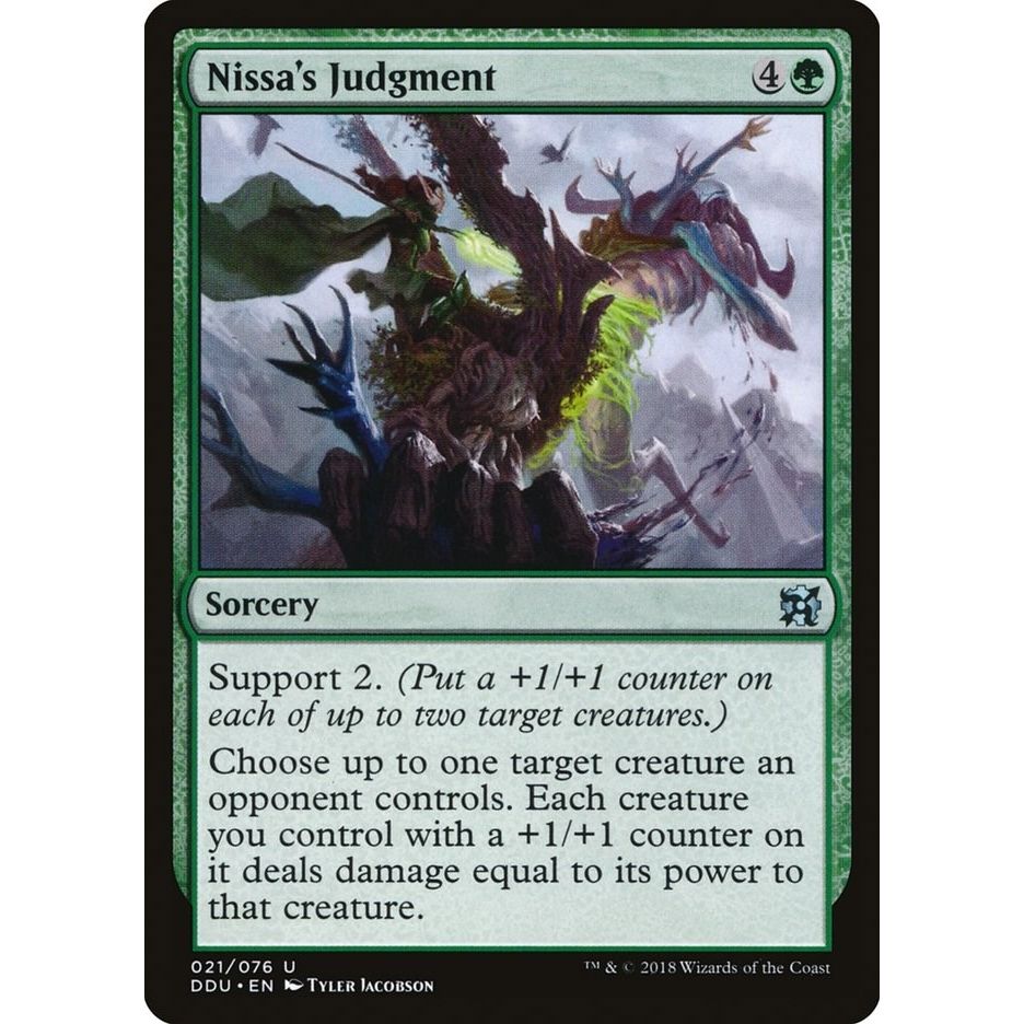 Image for Nissa's Judgment (21) (DDU) - Magic: The Gathering