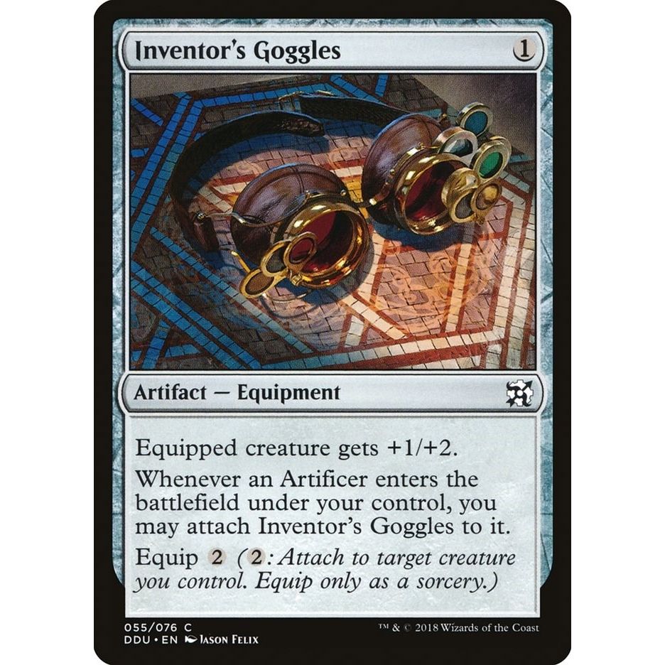 Image for Inventor's Goggles (55) (DDU) - Magic: The Gathering