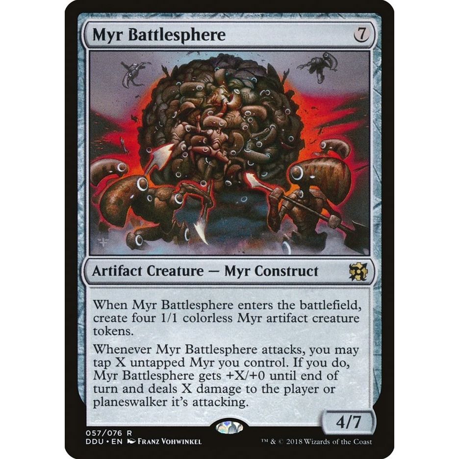 Image for Myr Battlesphere (57) (DDU) - Magic: The Gathering