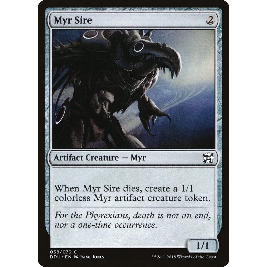 Image for Myr Sire (58) (DDU) - Magic: The Gathering