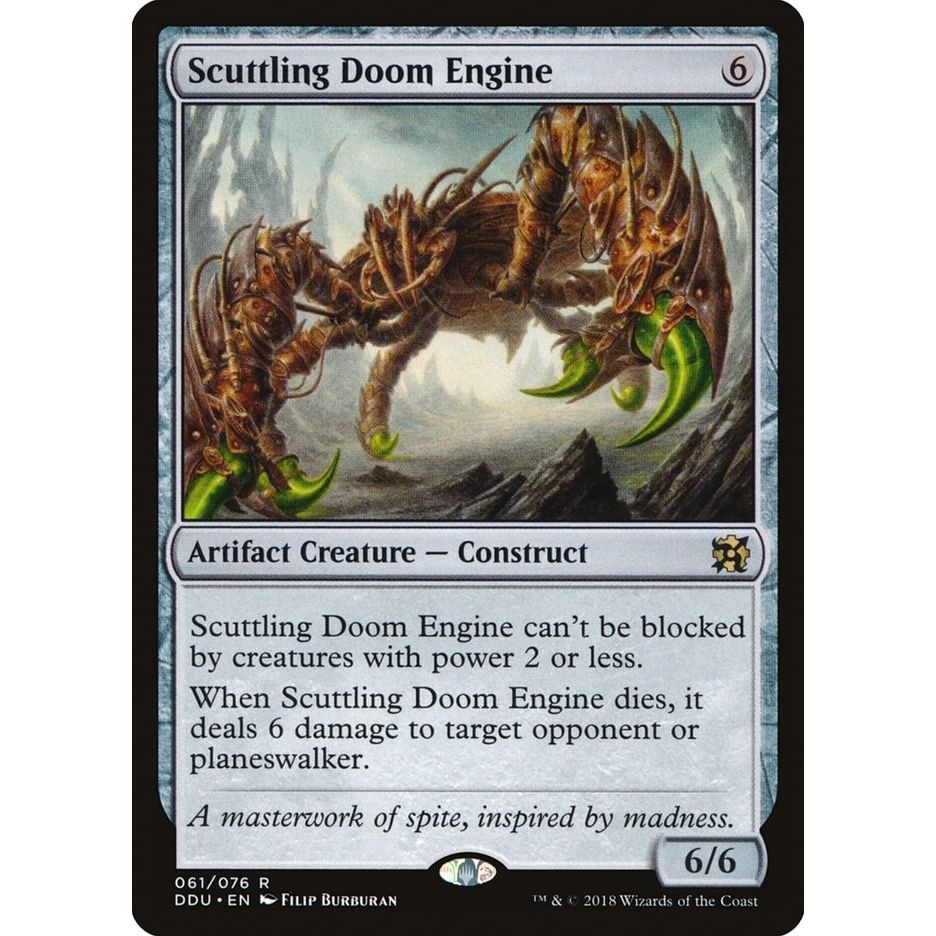 Image for Scuttling Doom Engine (61) (DDU) - Magic: The Gathering