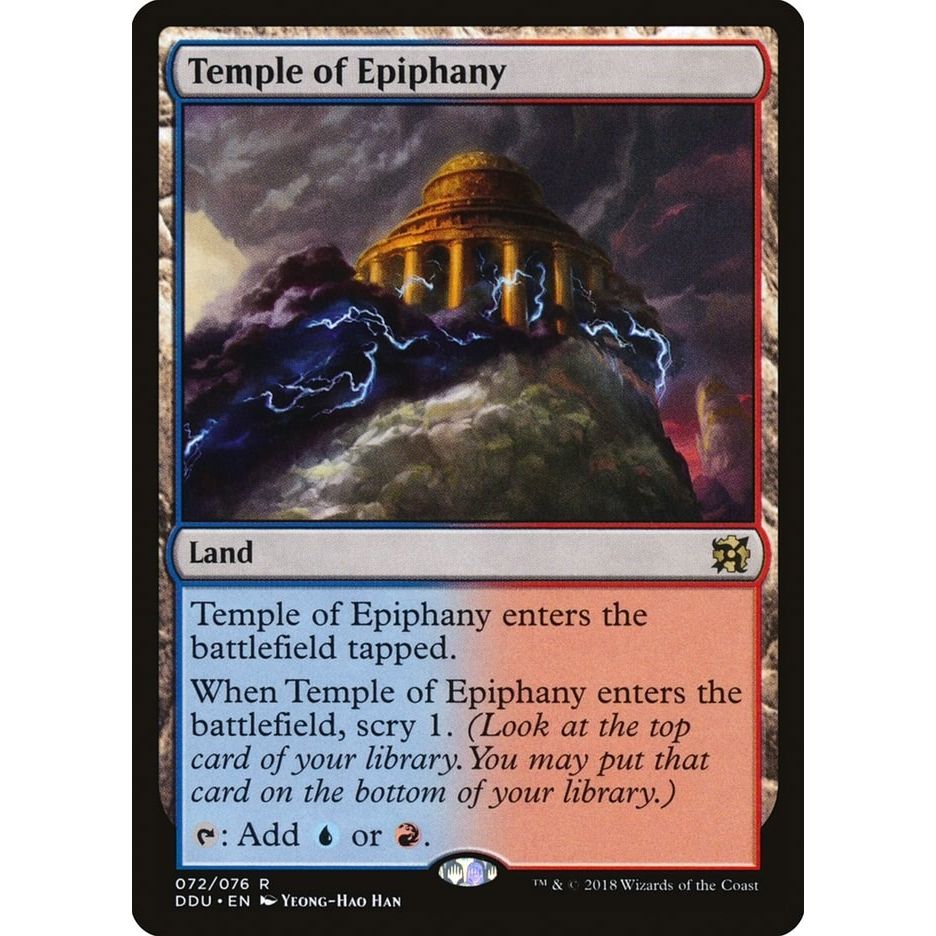Image for Temple of Epiphany (72) (DDU) - Magic: The Gathering