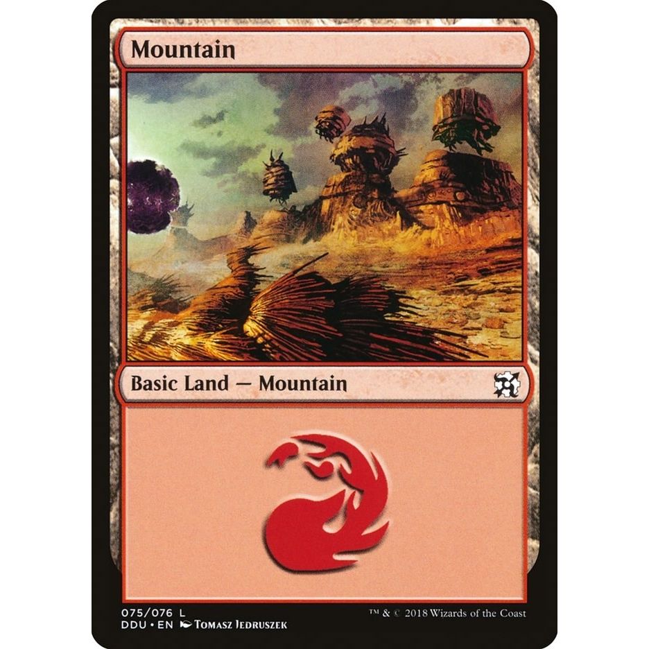 Image for Mountain (075) (75) (DDU) - Magic: The Gathering